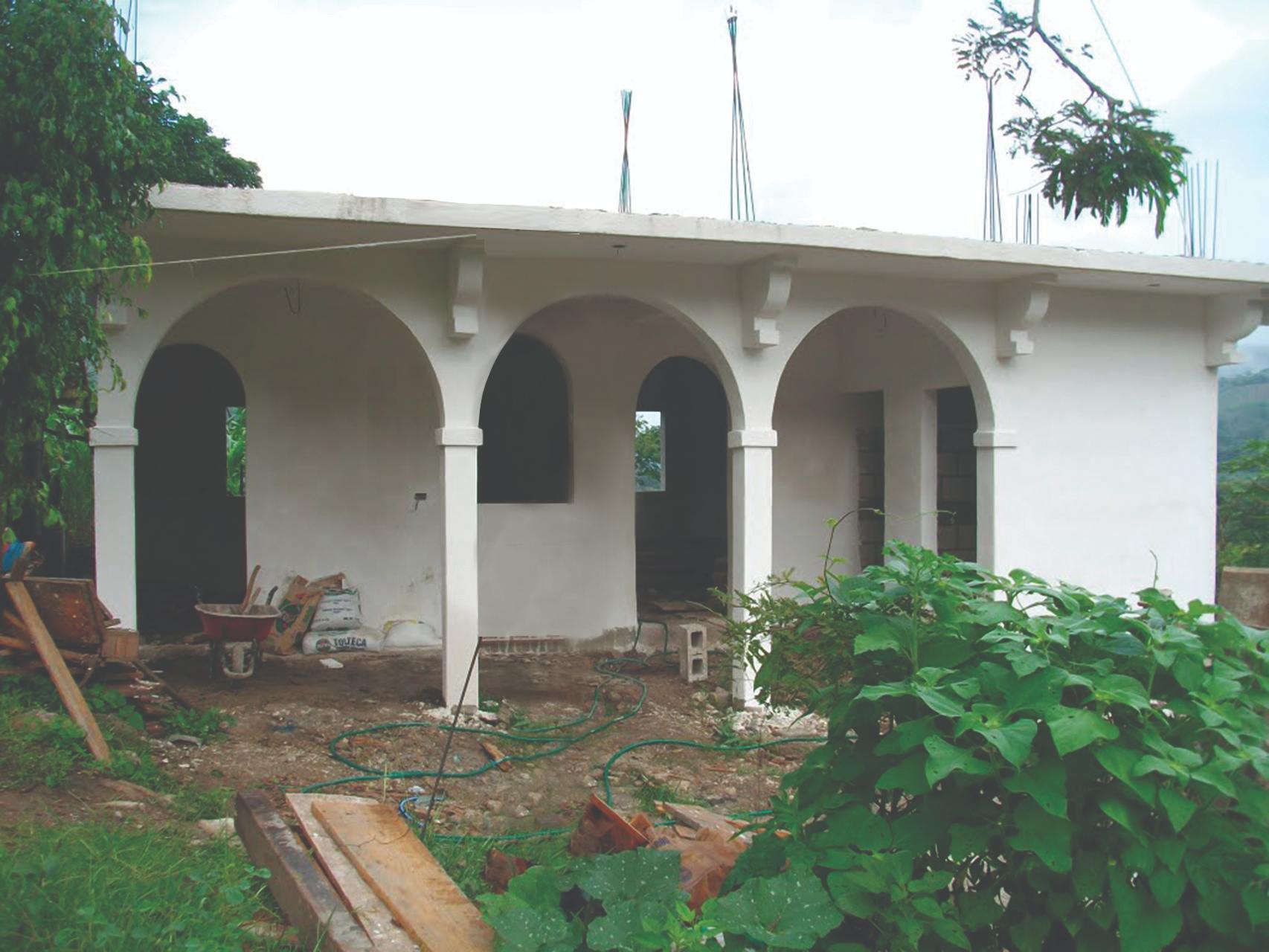 Las casas nuevas en Cuilco, Guatemala se construyen utilizando las remesas de los migrantes en EU.
