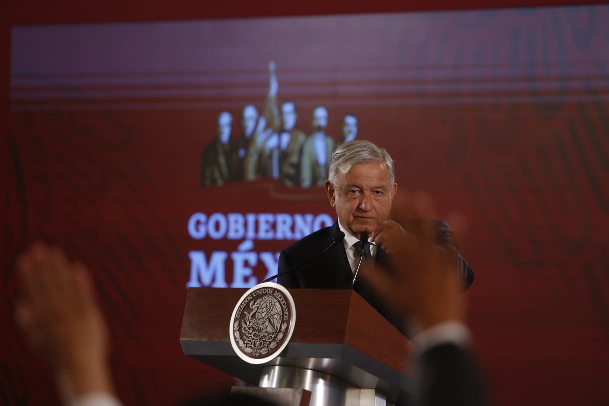 Conferencia de prensa del 26 de agosto de 2019 del Presidente. (Foto: Ariana Pérez)