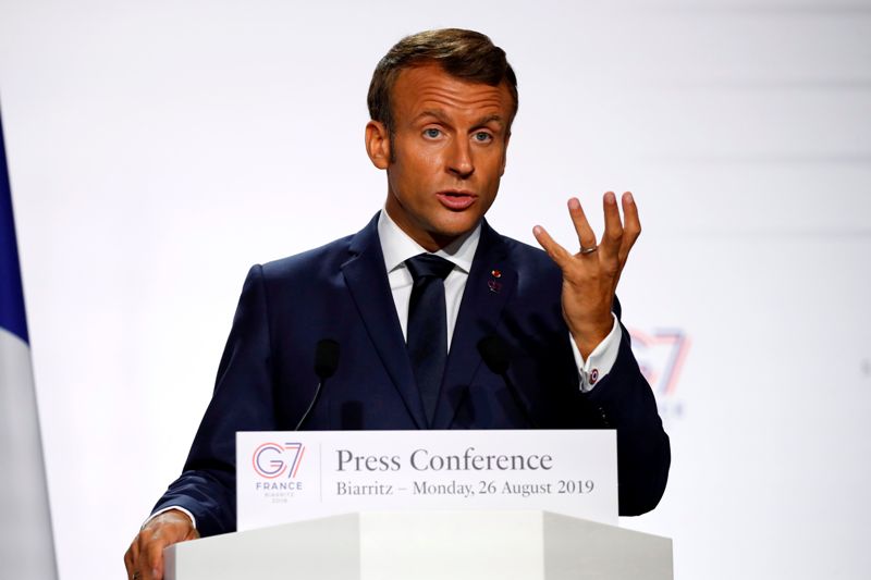 Emmanuel Macron, presidente de Francia. (AFP)