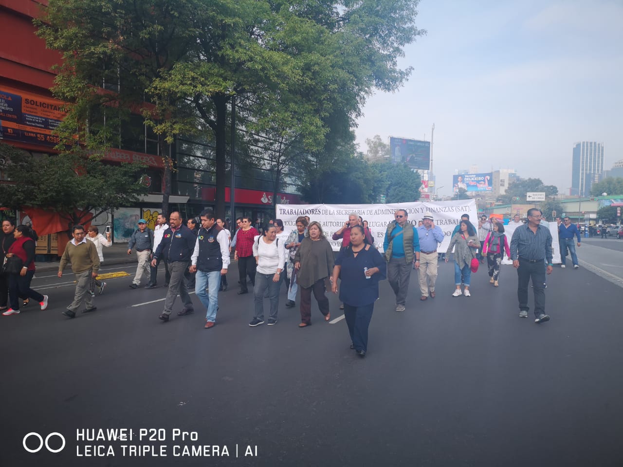 Los manifestantes tienen previsto llegar al zócalo capitalino. (Foto: César Velázquez)
