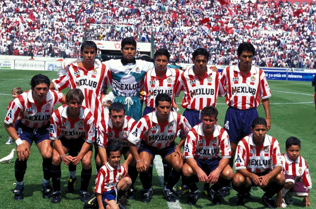 Alineación de Chivas en el Verano 1996 (Mexsport)