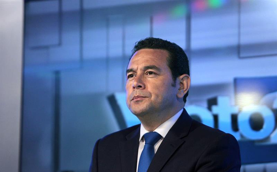 Jimmy Morales, presidente de Guatemala. (Archivo)