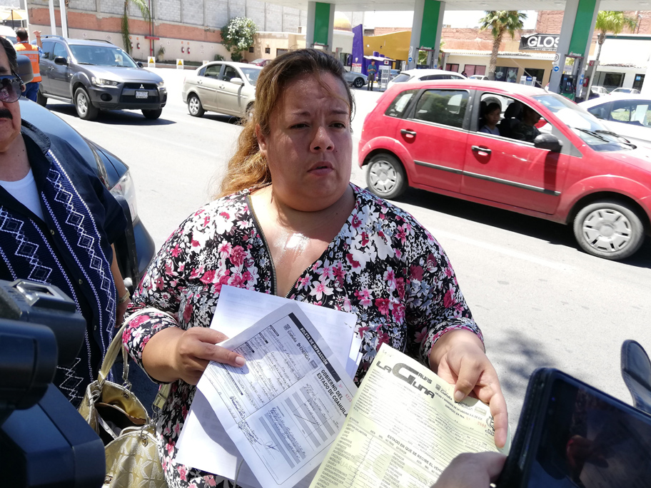 El operativo se llevó a cabo este martes en las avenidas Juárez y Morelos de Torreón. (Brenda Valles)