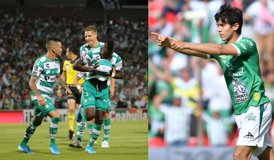 Santos y León tienen las mejores delanteras. (Mauricio Roman, MexSport)