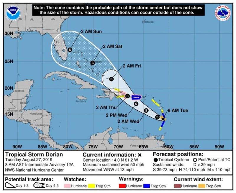 Florida declaró el estado de emergencia debido a la peligrosidad del huracán. (EFE)