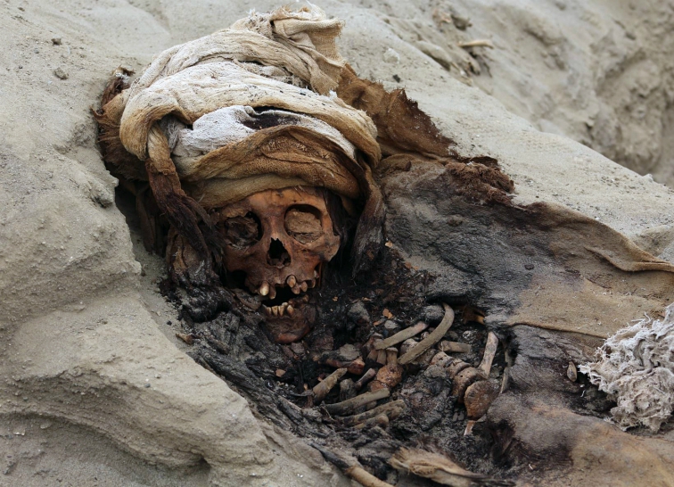 El hallazgo sería el más grande de sacrificios de niños del mundo. (AFP)