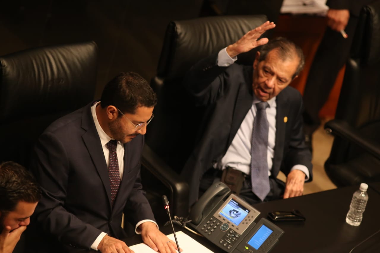 Martí Batres encabeza la última sesión como presidente del Senado en la Permanente/Octavio Hoyos.