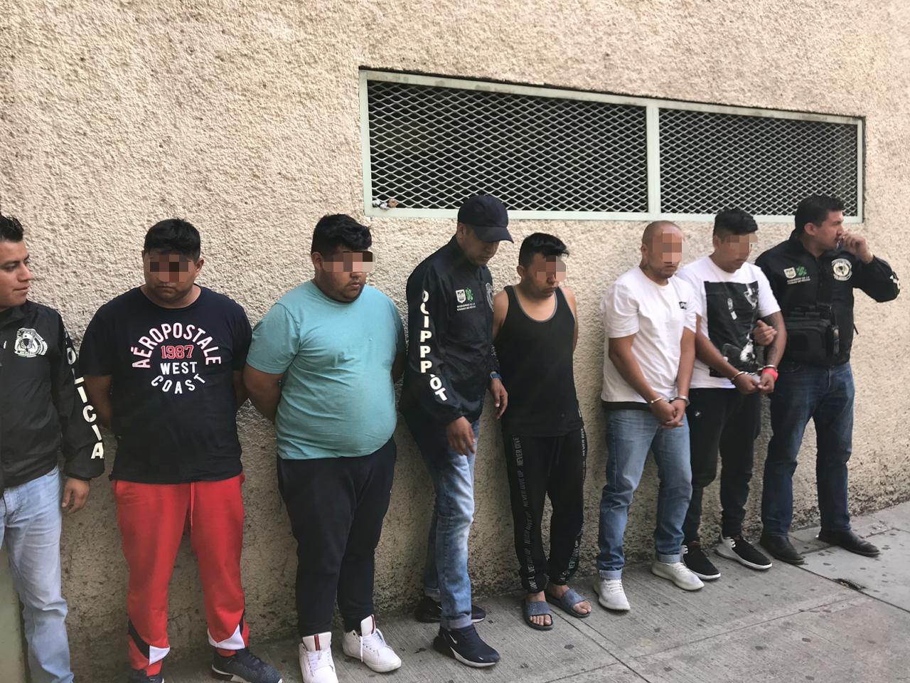 Cinco personas fueron detenidas en la colonia Agrícola Oriental. (Especial)