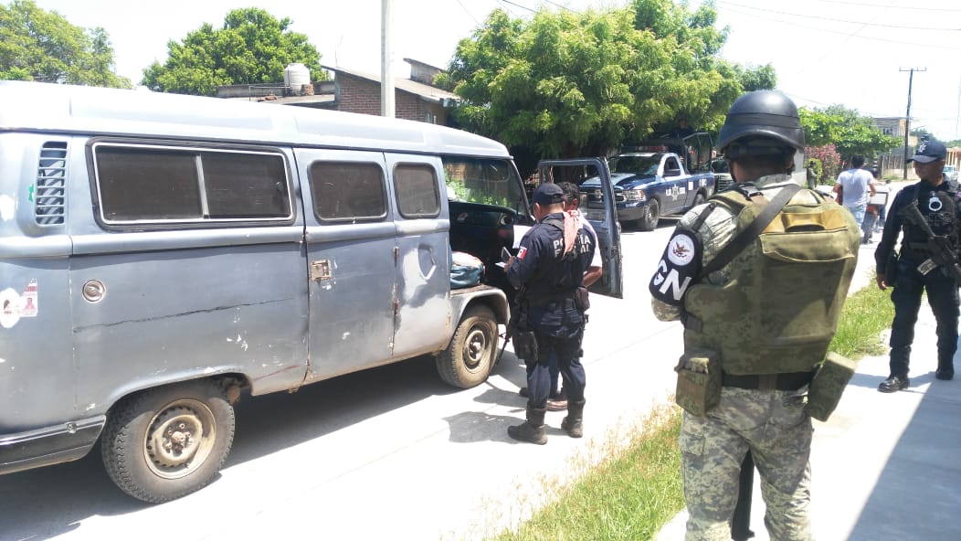 Refuerzan presencia de Guardia Nacional en límites entre Oaxaca y Veracruz, tras ataque en bar de Coatzacoalcos (Especial)