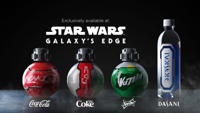 Si compraste un refresco de Star Wars, no podrás volar con él. (Star Wars)