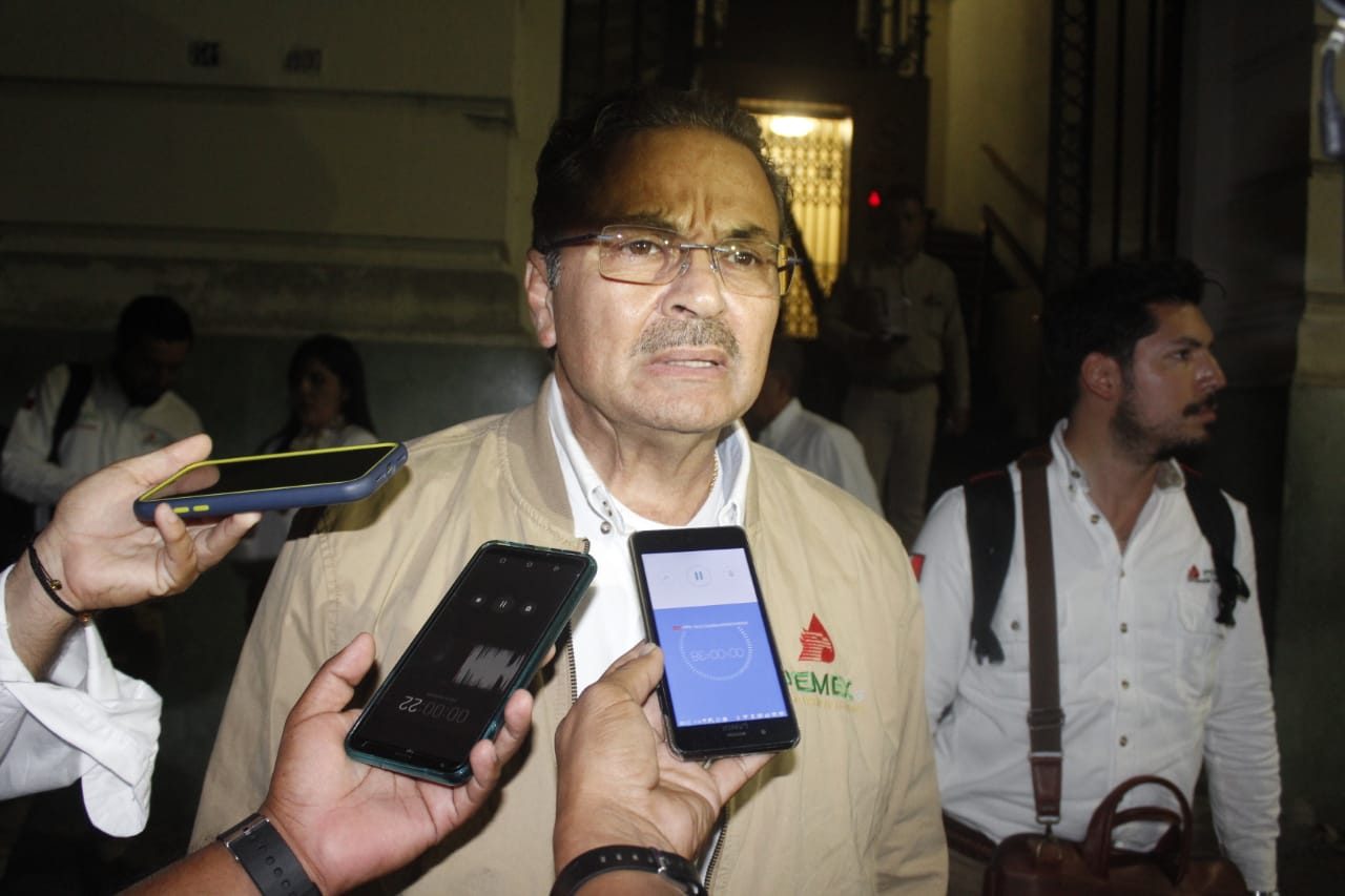 Director de Pemex Octavio Romero Oropeza (Foto/Jesús Alberto García)