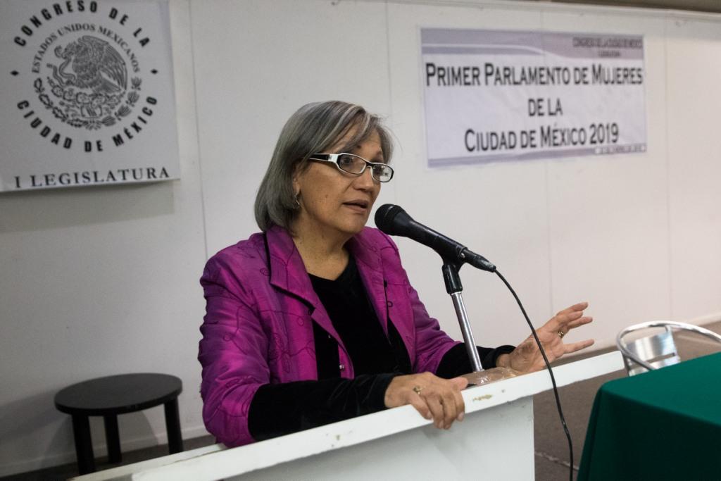 Gabriela Rodríguez, titular de la Secretaría de las Mujeres. (Cuartoscuro | Archivo)