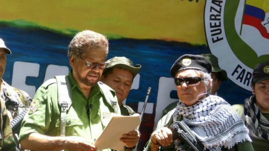En la grabación, el jefe guerrillero dice que hablan desde algún punto en la zona del río Inírida, situado en la región amazónica del sureste del país