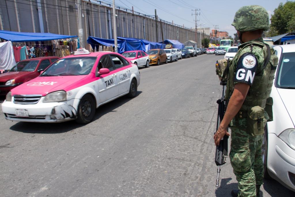 Guardia Nacional en CdMx. (ArchivoCuartoscuro)