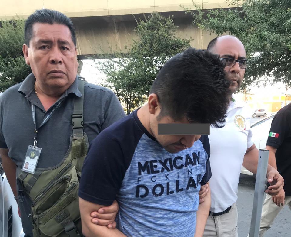 El hombre acusado de asesinar a su esposa y sustraer a la hija de ambos ingresó al penal del Topo Chico. Foto: Especial
