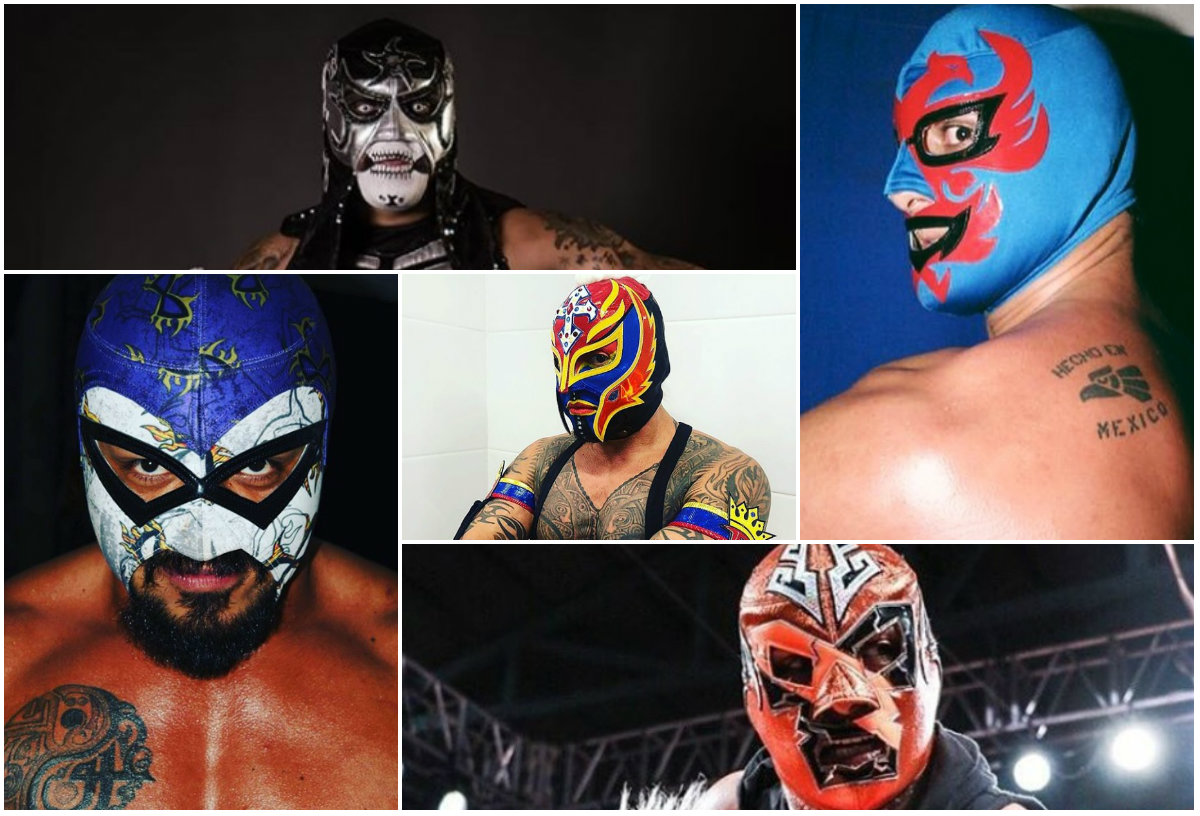 Los juniors más exitosos de la lucha libre (Instagram: @619iamlucha/@prideofmexico/@drwagner.jr/@hijodelfantasma/@penta_zero_miedo)