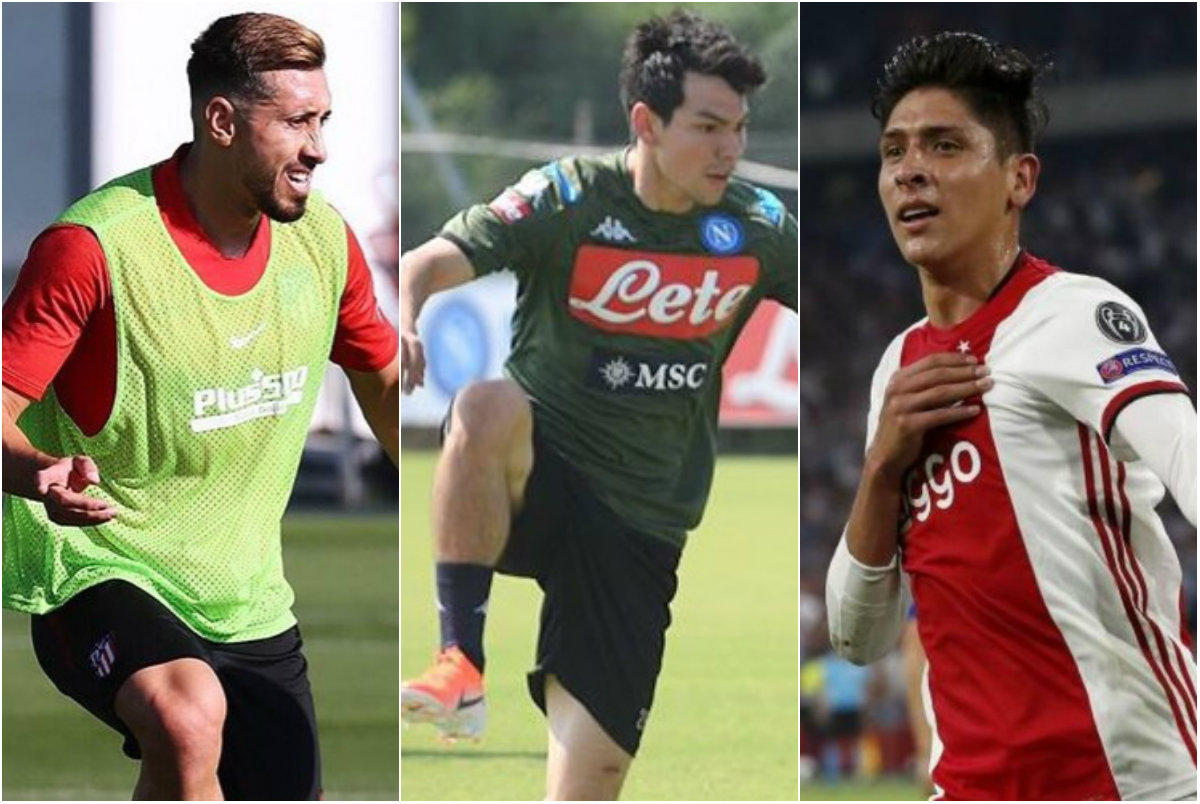 Los mexicanos que jugarán en la Champions League (Instagram)