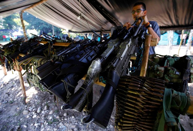 Márquez ha anunciado junto a otros disidentes de las FARC la vuelta a la lucha armada. (AP)