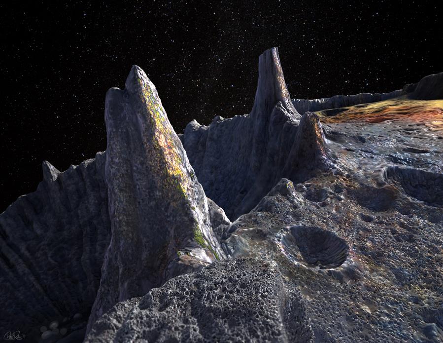 Misión de la NASA a asteroide de metal busca pistas sobre origen de la Tierra. (EFE)