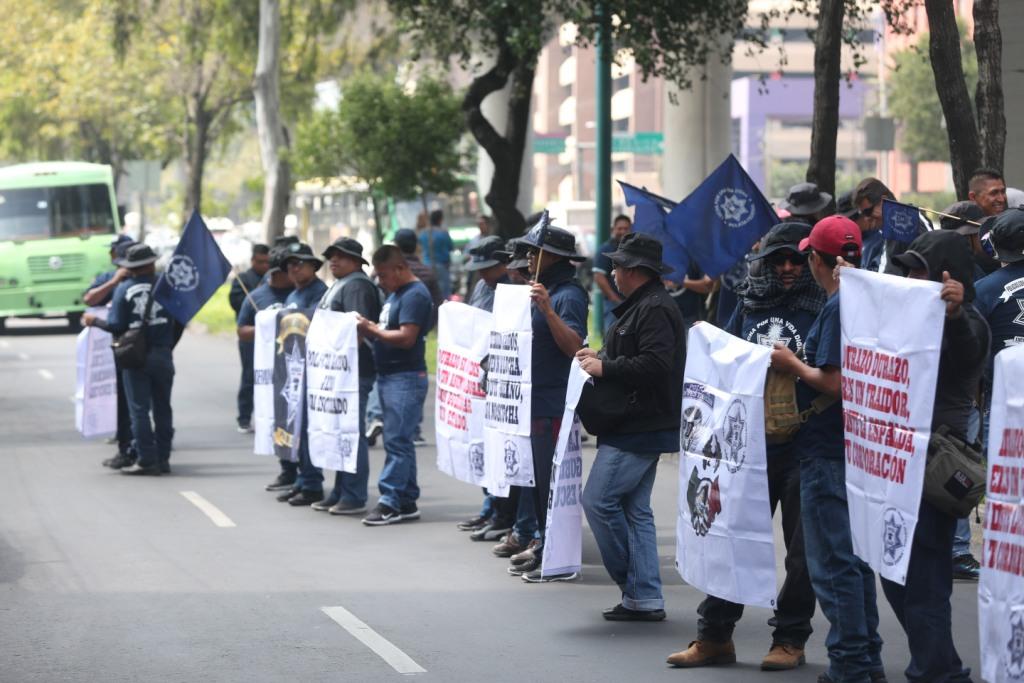 El abogado de los policías federales dijo que no habrá manifestaciones mientras se mantenga el diálogo. (Cuartoscuro)