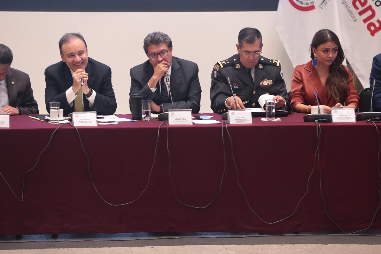 Alfonso Durazo pidió a los legisladores incluir la extorsión y el robo a transporte público como delitos que ameritan prisión preventiva oficiosa/Jesú