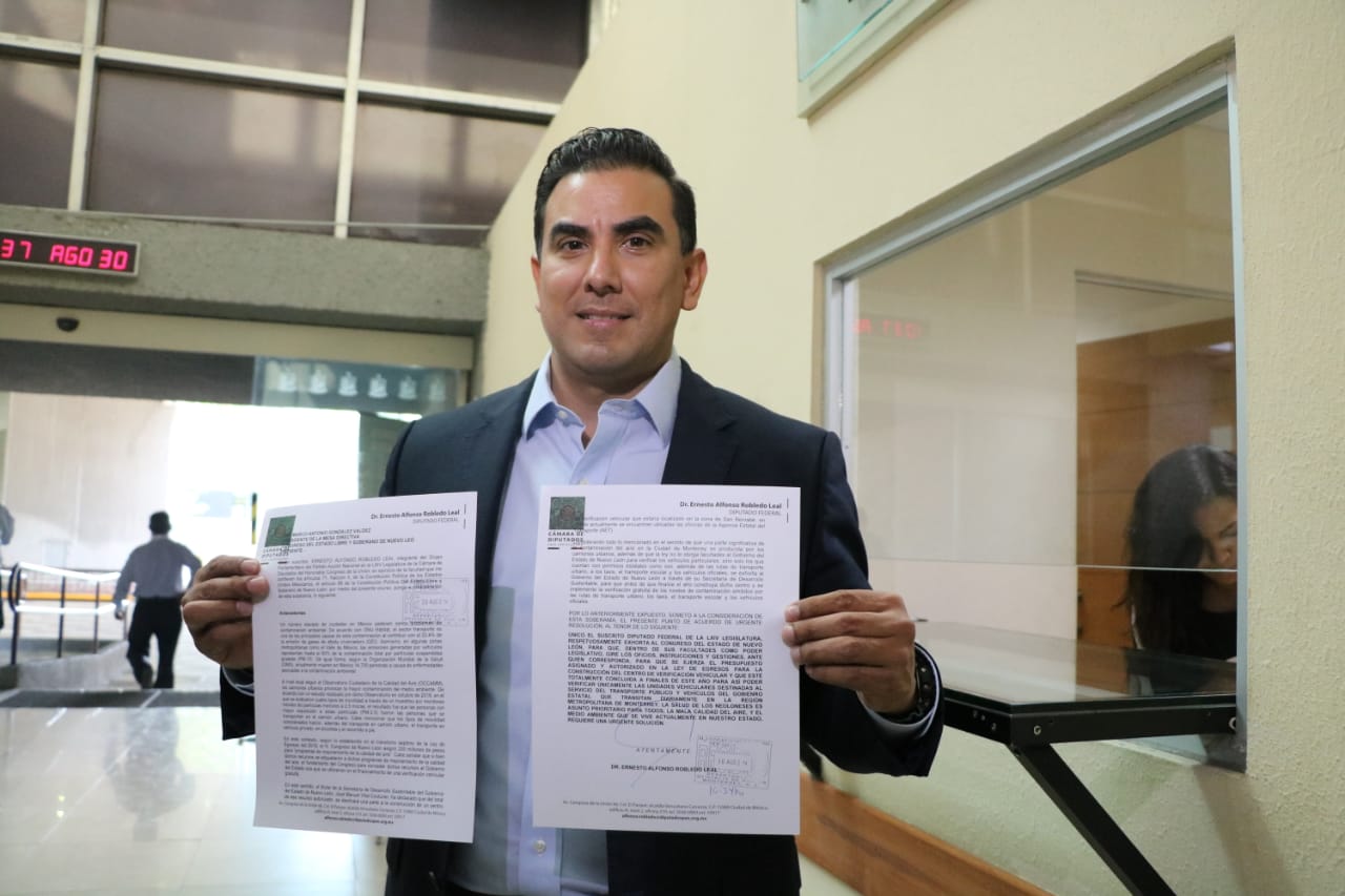 Alfonso Robledo Leal, diputado federal del PAN (Foto: Leonel Rocha)