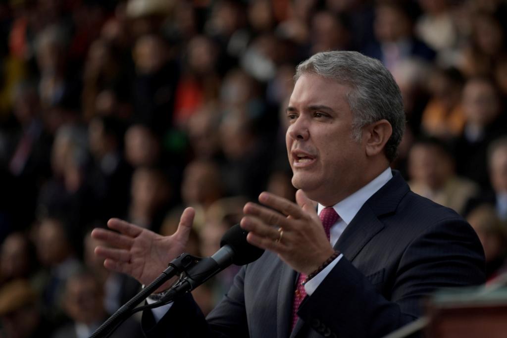 Duque agregó que el golpe militar es un "mensaje clarito" a los líderes de la antigua guerrilla. Reuters