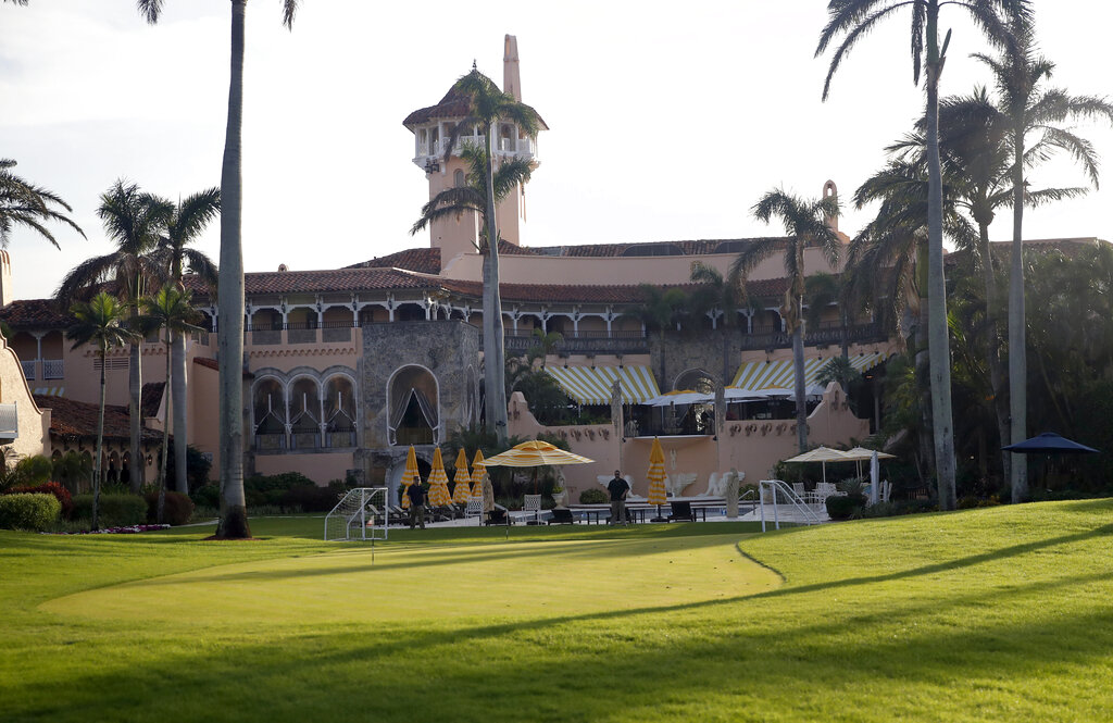Los huracanes han sido parte de la historia de Mar-a-Lago. AP