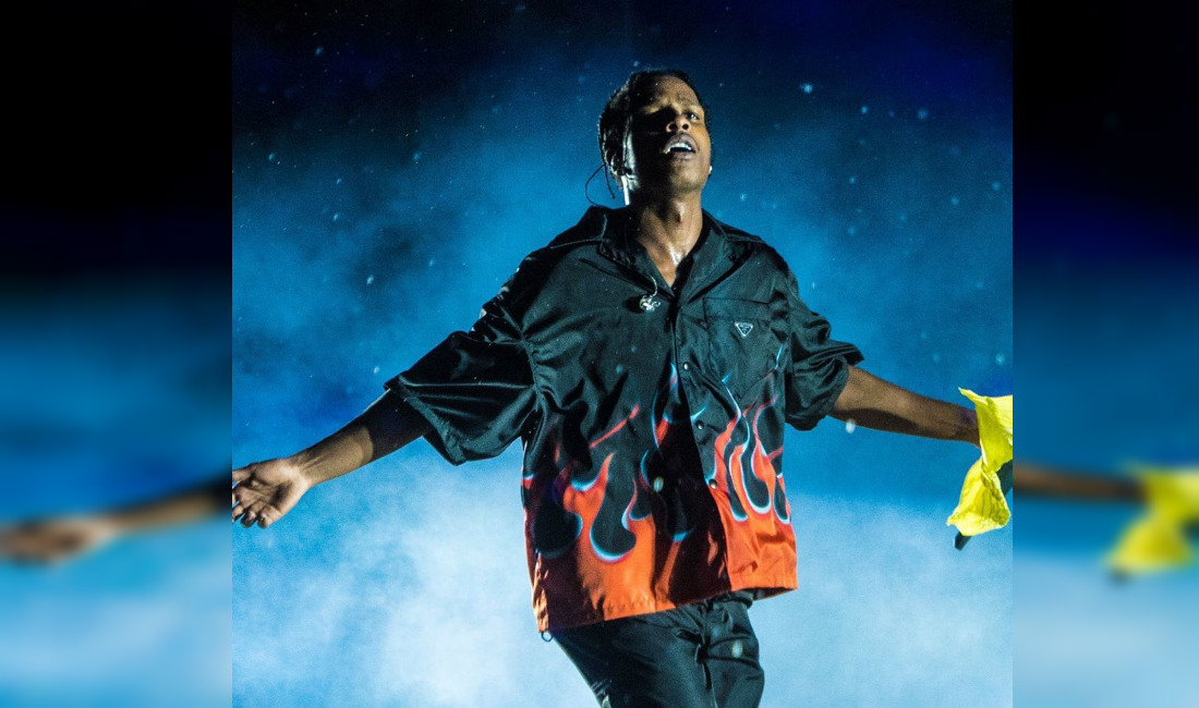 La primera presentación de A$ap Rocky en México fue durante el Hellow Festival en Monterrey (Instagram).