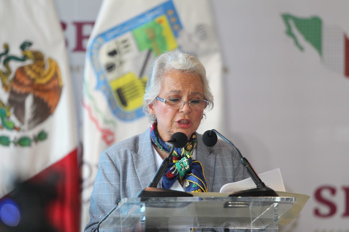 La titular de la Secretaría de Gobernación, Olga Sánchez Cordero. (Jorge López)