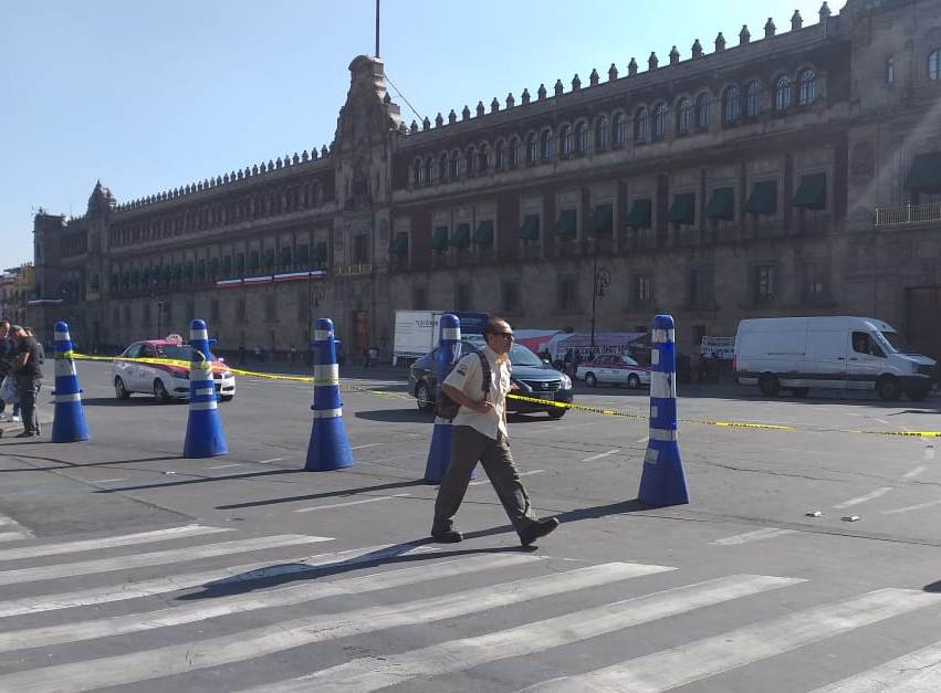 Calles cerradas en CdMx. | Jorge Becerril
