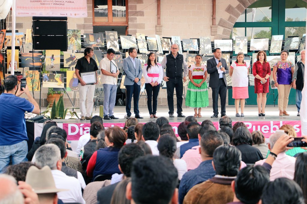 Conmemoración al Día Internacional de los Pueblos Indígenas. (Cortesía)