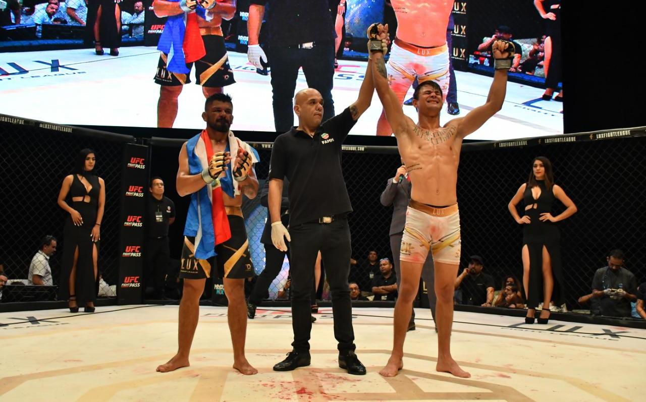 Diego Lopes, campeón de LUX- Grupo Milenio