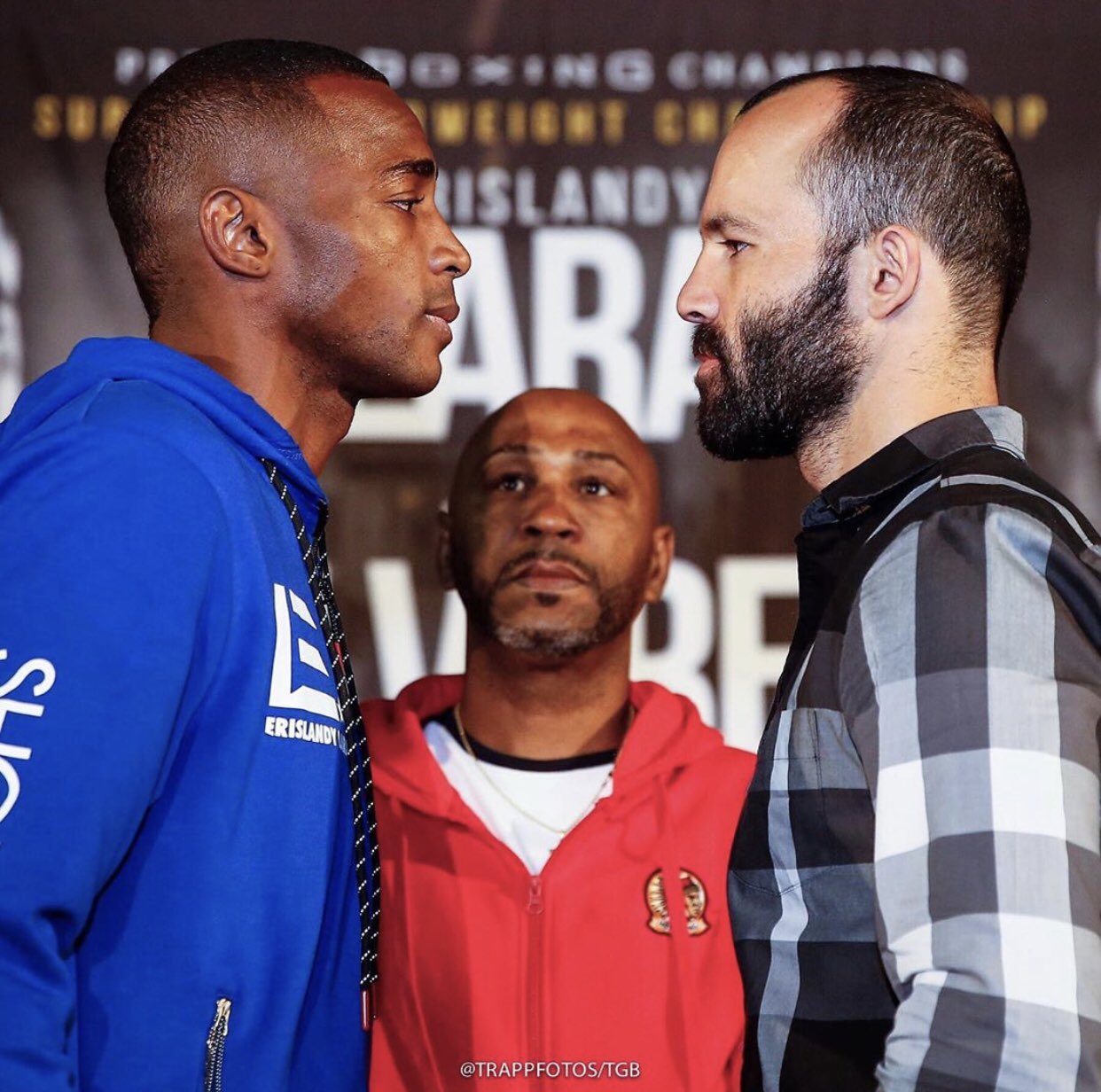 Erislandy Lara noquea en dos rounds al Inocente Álvarez (Twitter @TGBpromotions)