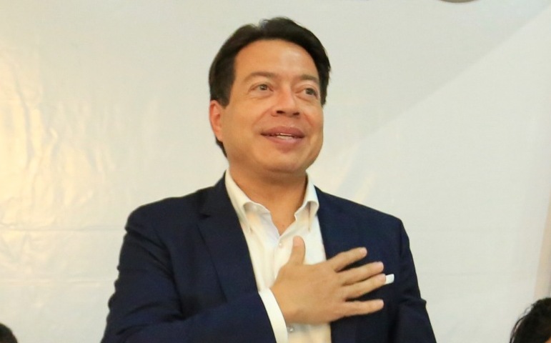 Mario Delgado, líder parlamentario de Morena, en San Lázaro. | Cuartoscuro