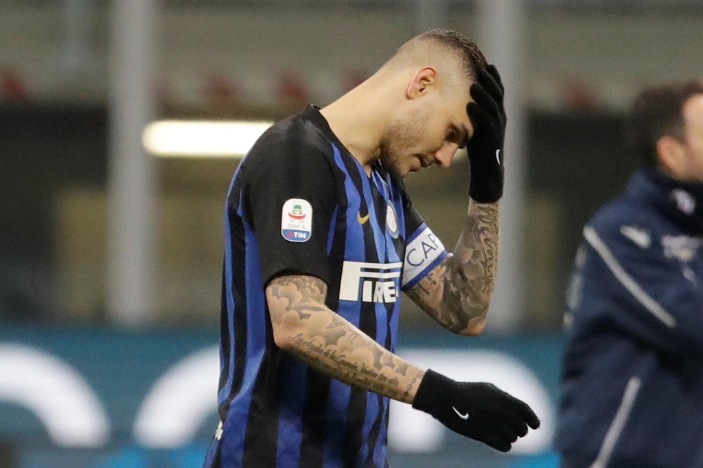 Mauro Icardi demandó al Inter de Milán (AP)