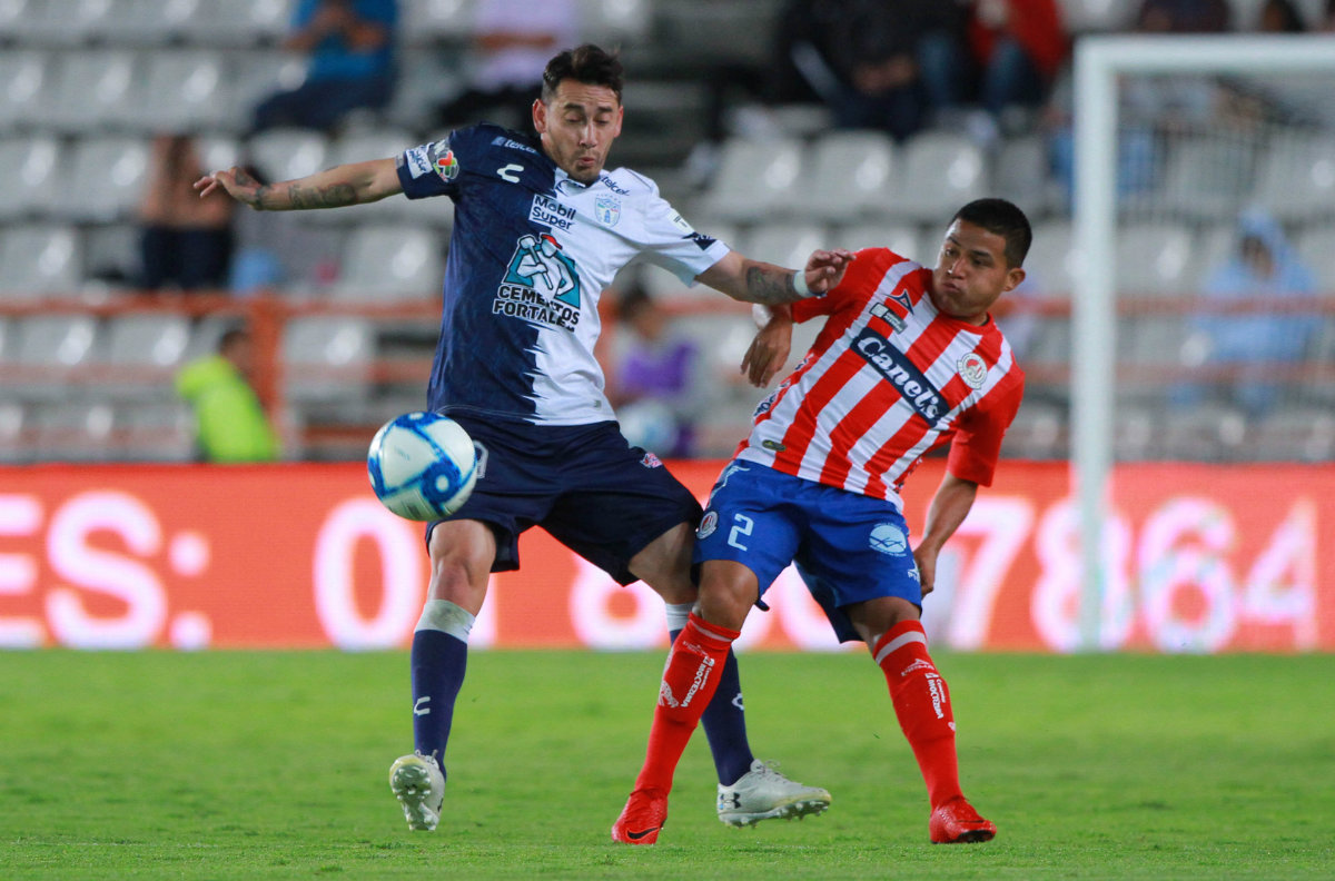 Pachuca suma una nueva derrota al caer 0-2 ante el Atlético de San Luis (Imago7)