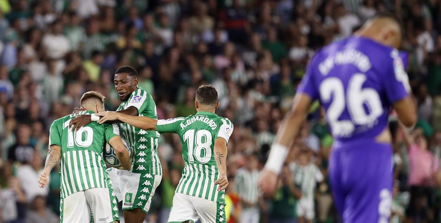 Real Betis derrotó 2-1 al Leganés (EFE)