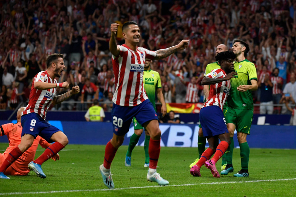Atlético de Madrid le ganó al Eibar (AFP)