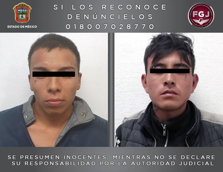 La captura fue gracias a que un transportista denunció que le habían roto el cristal lateral de su unidad. (ESPECIAL)