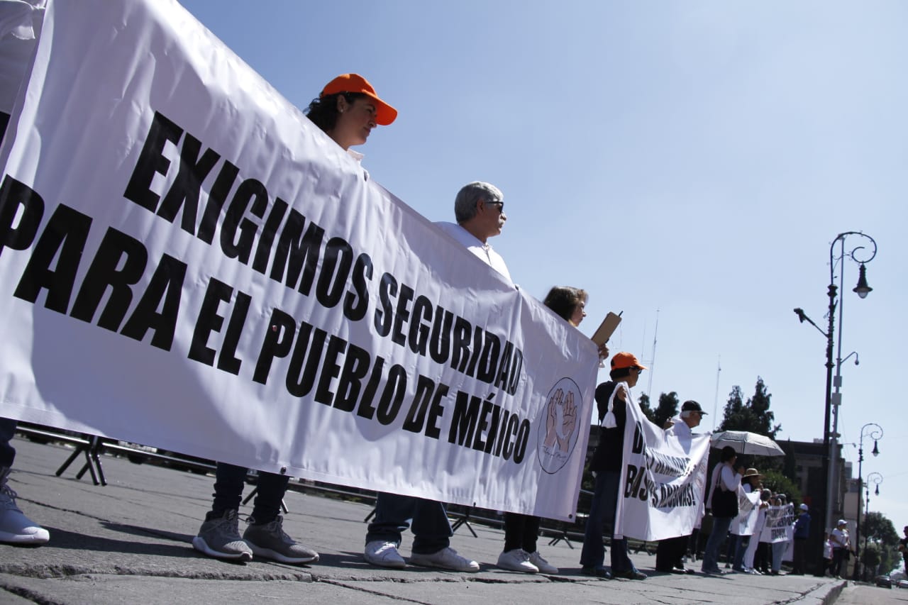Precisaron que se manifestarán de forma pacífica durante una hora. (CLAUDIA AGUILAR)