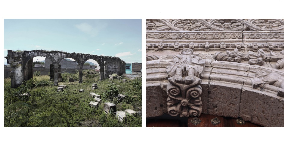 La de San Sebastián el Grande es la única que se encuentra en ruinas /El tiempo y el desinterés fueron los verdugos de este lugar. (Cortesía)