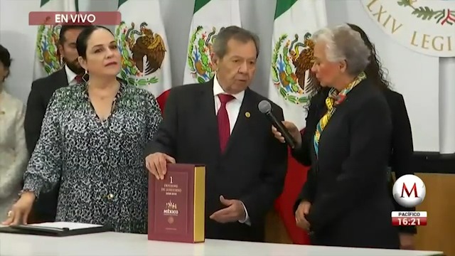 Sánchez Cordero entrega Primer Informe de Gobierno a Porfirio Muñoz ...