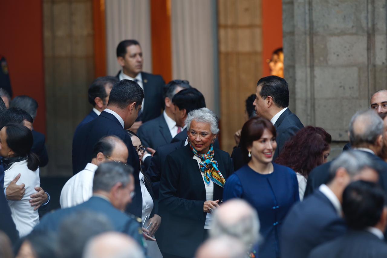 La secretaria de Gobernación, Olga Sánchez Cordero. Nelly Salas