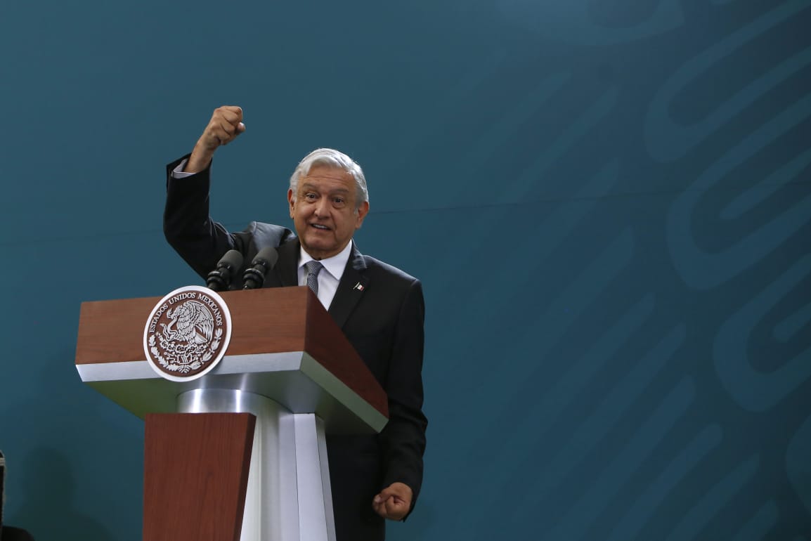 AMLO destacó los ingresos por remesas y agradeció la participación de la población migrante/Ariana Pérez.
