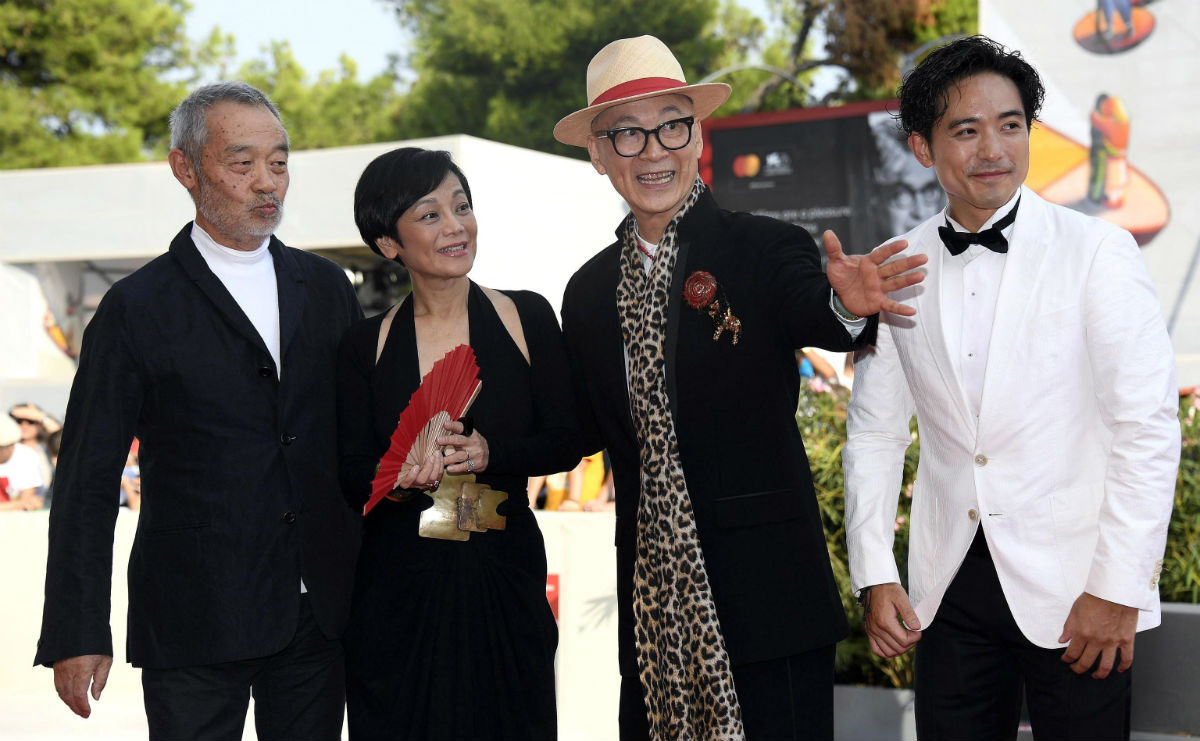El director Yonfan en el Festival de Cine de Venecia. (EFE)