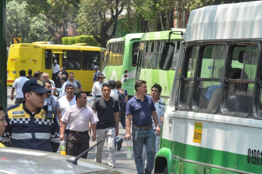 Este martes habrá bloqueos de transportistas en varios puntos de la CdMx. (Archivo Cuartoscuro)