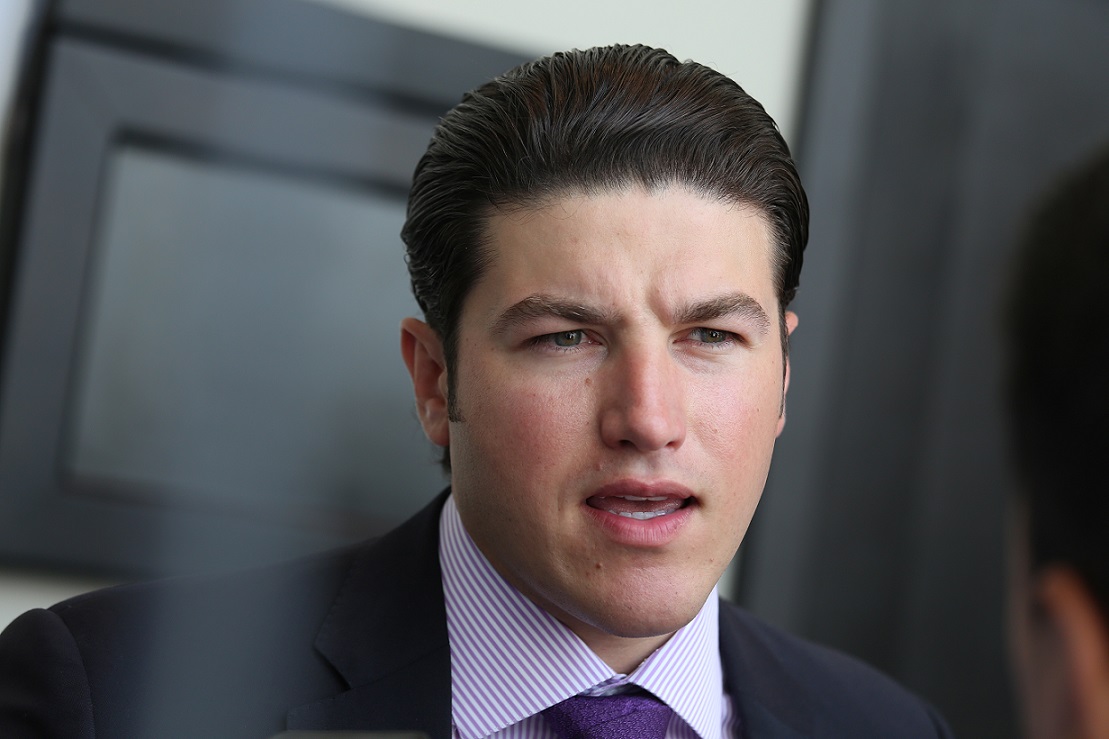 Samuel García Sepúlveda, senador por Nuevo León. Foto: Jorge López.