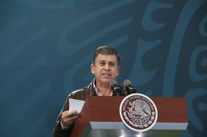 El titular de la Profeco, Ricardo Sheffield Padilla, en Sonora. Foto: Ariana Pérez