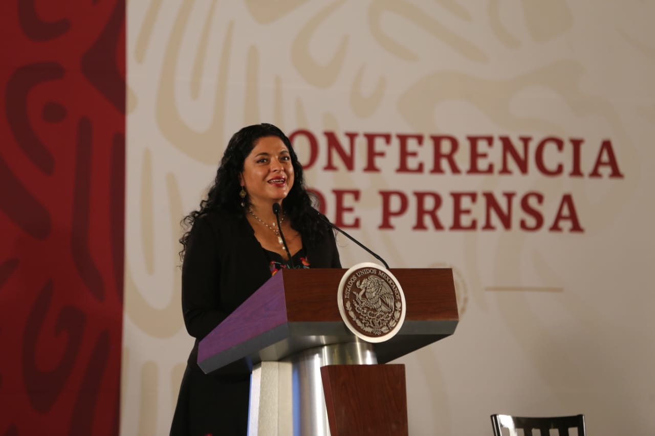 Alejandra Frausto, secretaria de cultura. /Javier Ríos